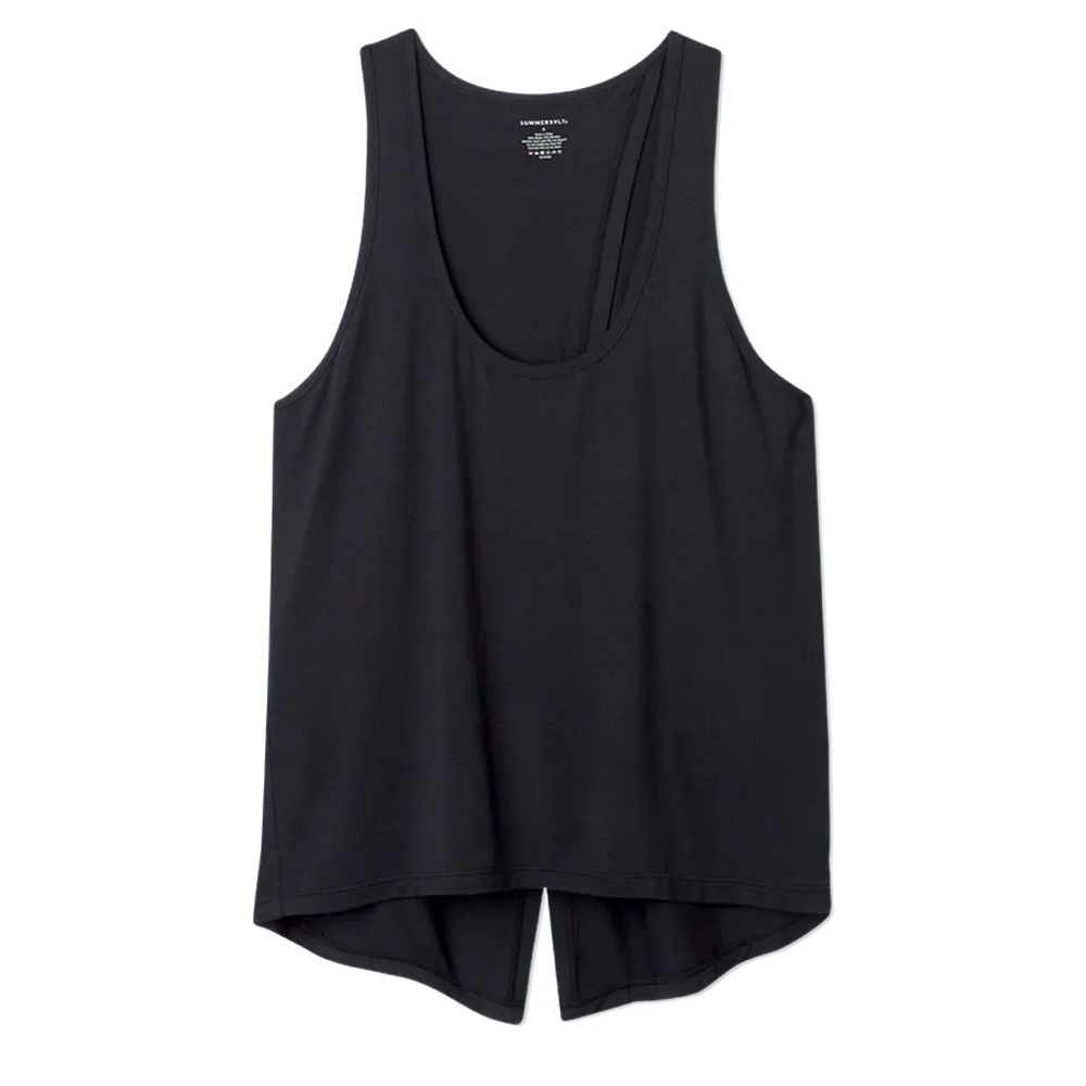Summersalt NWT Convertible Split Back Tank Black Sz M